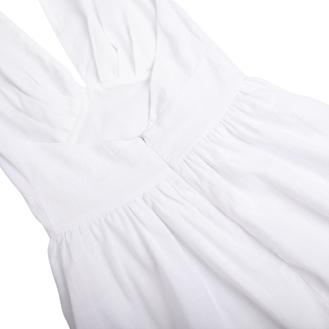 Casual Everyday Maxi A-Line Cotton Simple High waist Dress - MYTHSIS