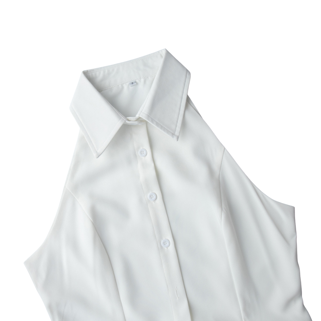 Work & Office Maxi Shift Polyester Minimalist Dress - MYTHSIS