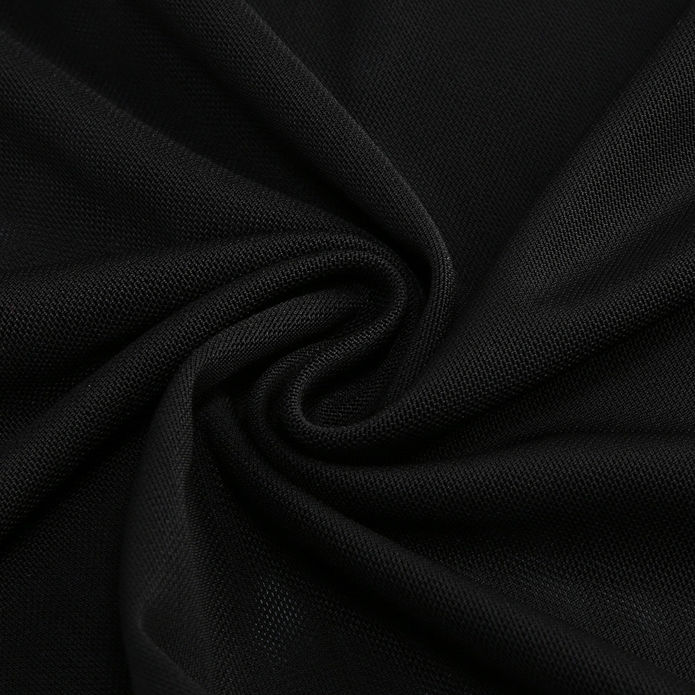 【Party & Event】 Maxi Sheath Polyester Milk Silk Sexy One-Shoulder Cutout Chain Side Slit Dress - MYTHSIS