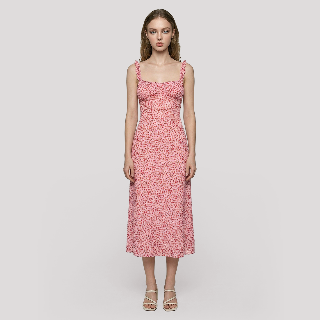 Vacation Maxi Fit & Flare Polyester Boho Dress - MYTHSIS