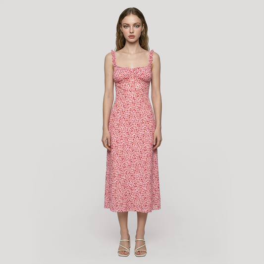 Vacation Maxi Fit & Flare Polyester Boho Dress - MYTHSIS