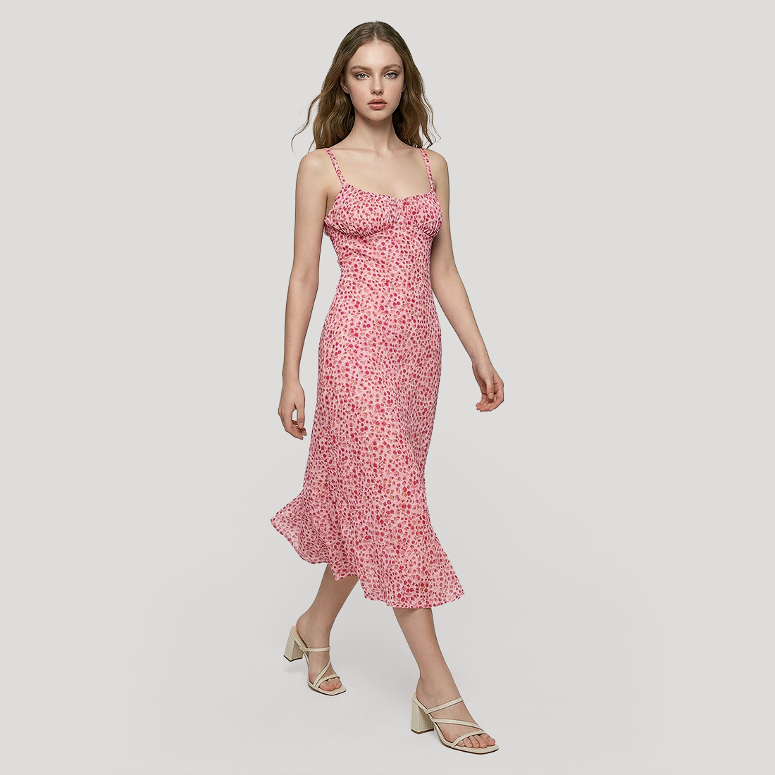 Vacation Maxi Fit & Flare Polyester Boho Dress - MYTHSIS