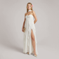 Vacation Maxi Flare Chiffon Boho Asymmetric Dress - MYTHSIS