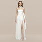 Formal Evening Maxi A-Line Polyester Elegant Dress - MYTHSIS