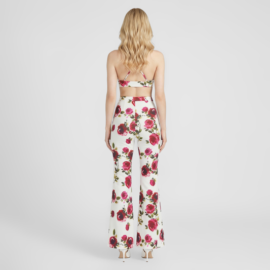 Vacation Casual Wide-Leg Pant Suit Set - MYTHSIS