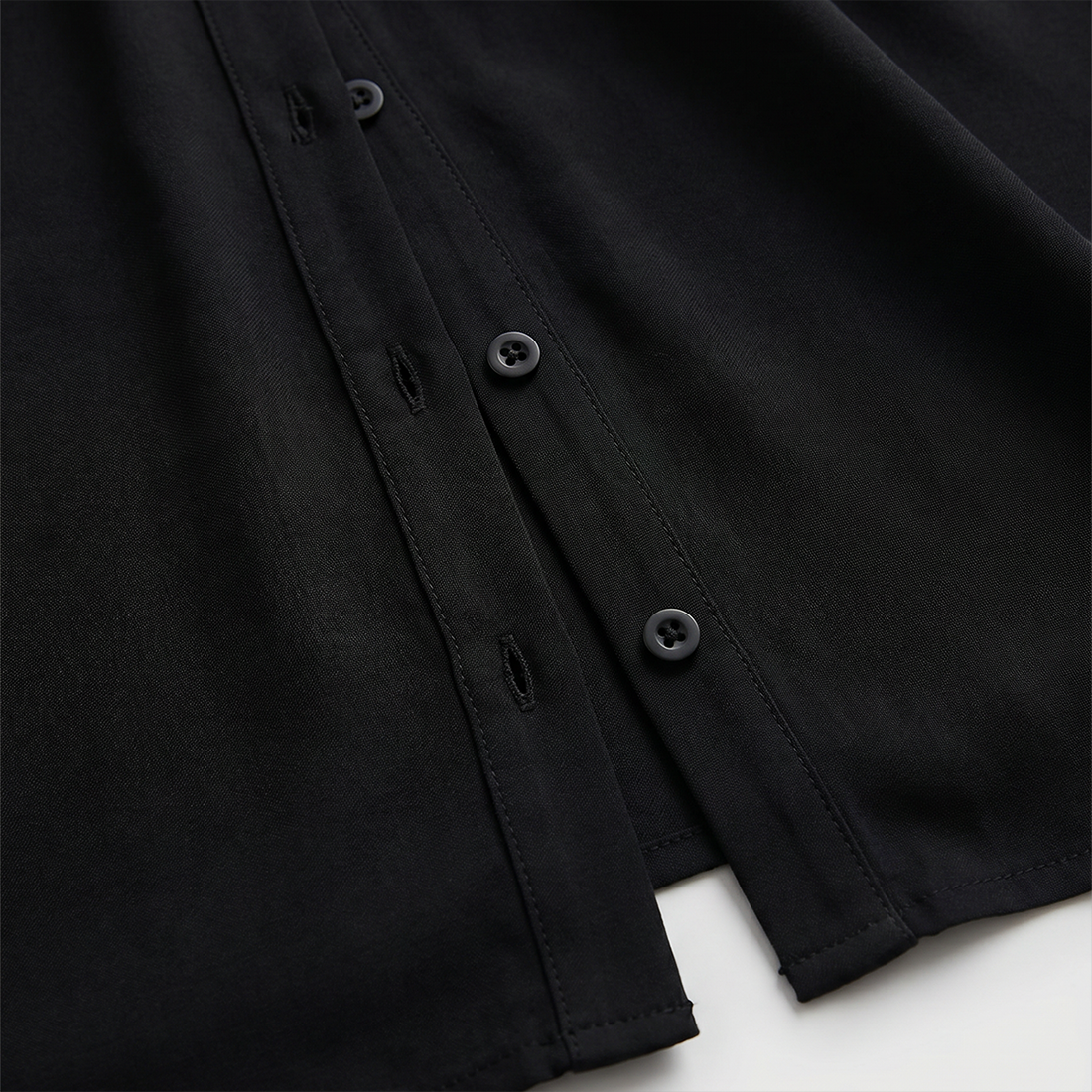 Work & Office Maxi Shirt Dress Polyester Chic Shirt Collar Solid Belted Long Sleeve Dress - MYTHSIS