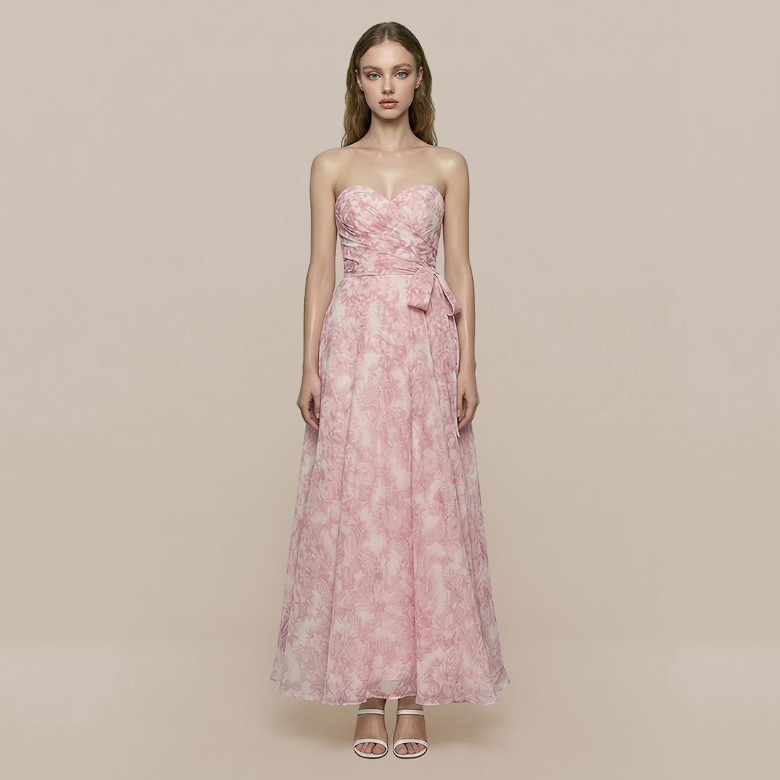 Formal Evening Maxi A-Line Chiffon Elegant Dress - MYTHSIS