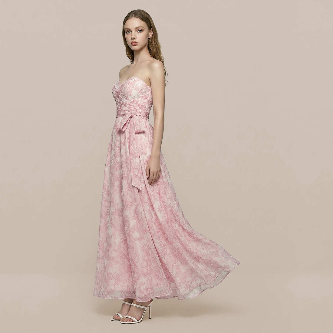 Formal Evening Maxi A-Line Chiffon Elegant Dress - MYTHSIS