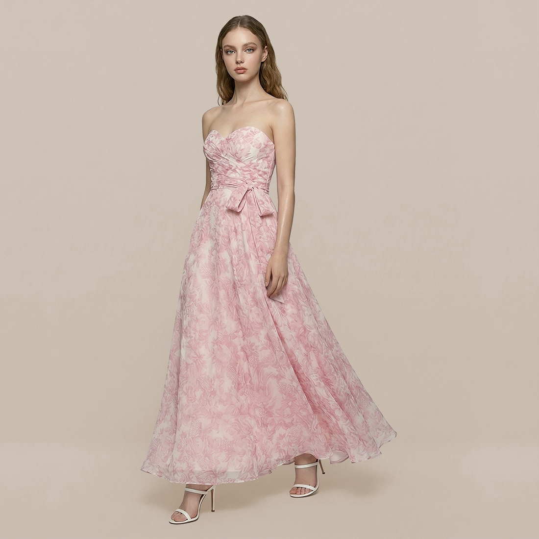 Formal Evening Maxi A-Line Chiffon Elegant Dress - MYTHSIS