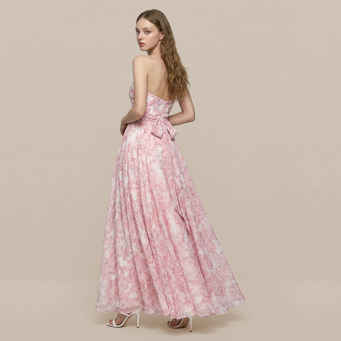 Formal Evening Maxi A-Line Chiffon Elegant Dress - MYTHSIS