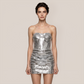 Party & Event Mini Bodycon Sequin Glam Off-Shoulder Dress - MYTHSIS