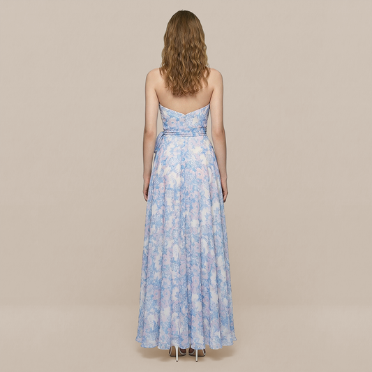 Formal Evening Maxi A-Line Chiffon Elegant Dress - MYTHSIS