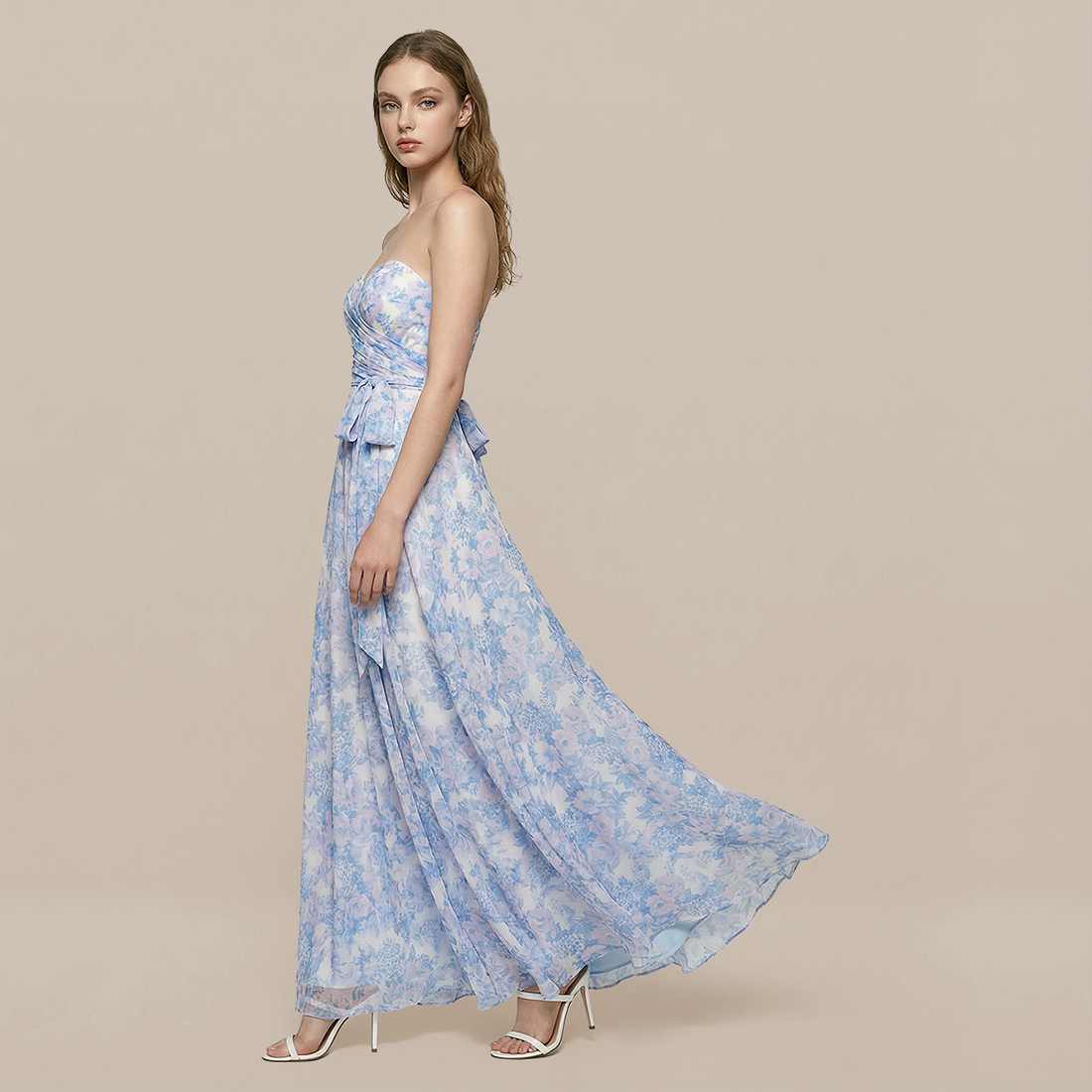 Formal Evening Maxi A-Line Chiffon Elegant Dress - MYTHSIS