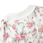Date Night Mini A-Line Polyester Romantic Floral Dress - MYTHSIS