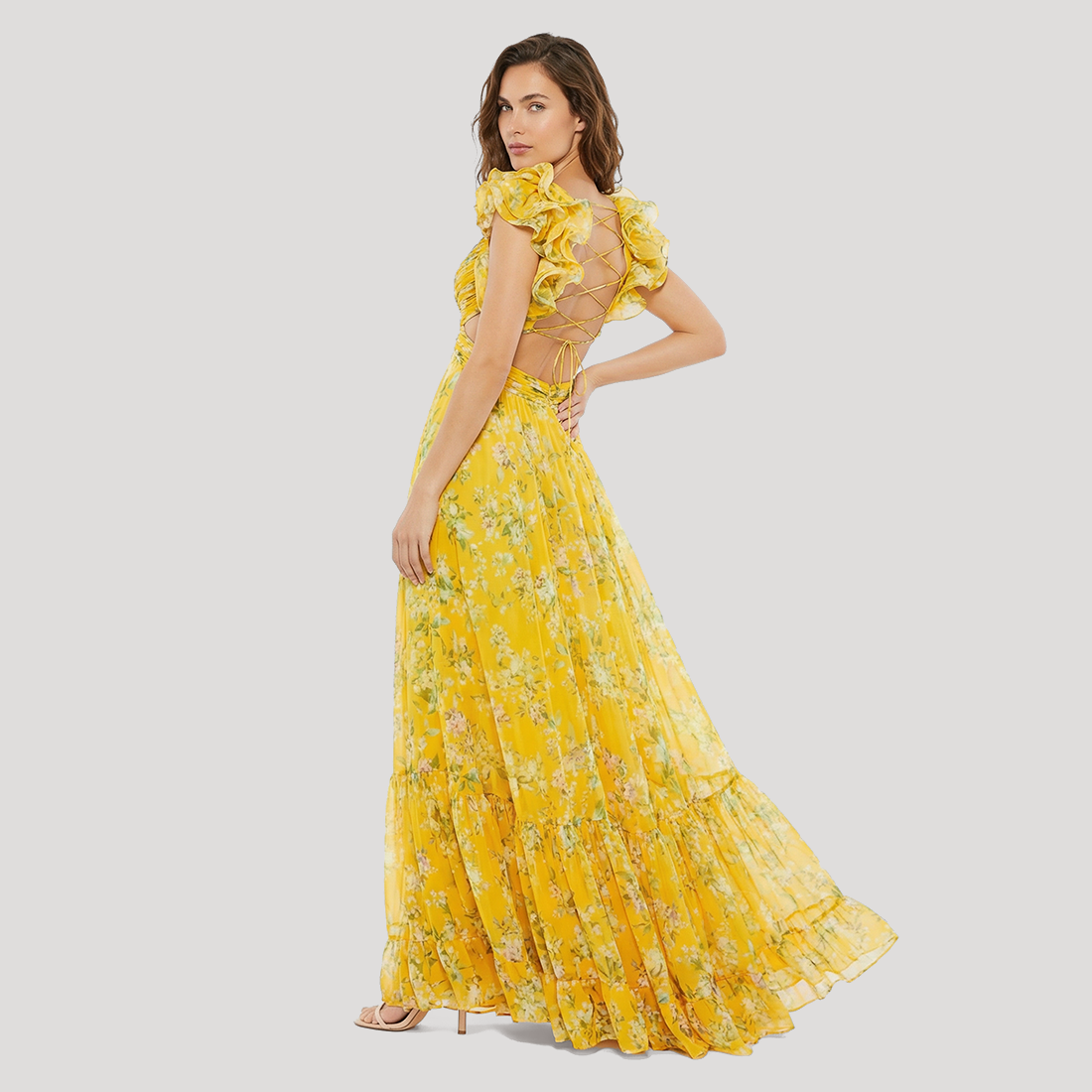 Vacation Maxi A-Line Organza Bohemian Dress - MYTHSIS