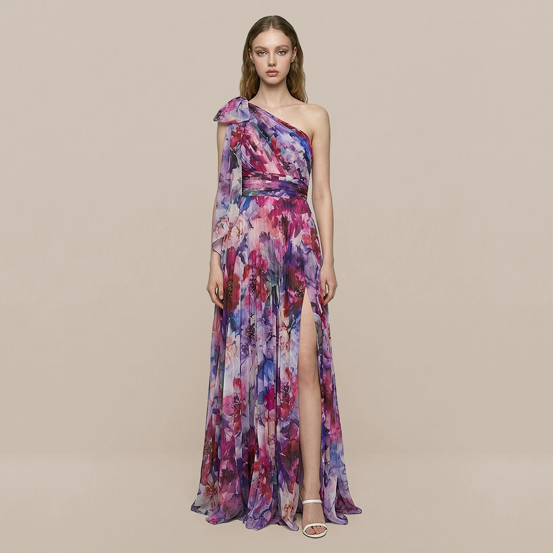 Vacation Maxi A-Line Chiffon Boho Dress - MYTHSIS