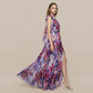 Vacation Maxi A-Line Chiffon Boho Dress - MYTHSIS