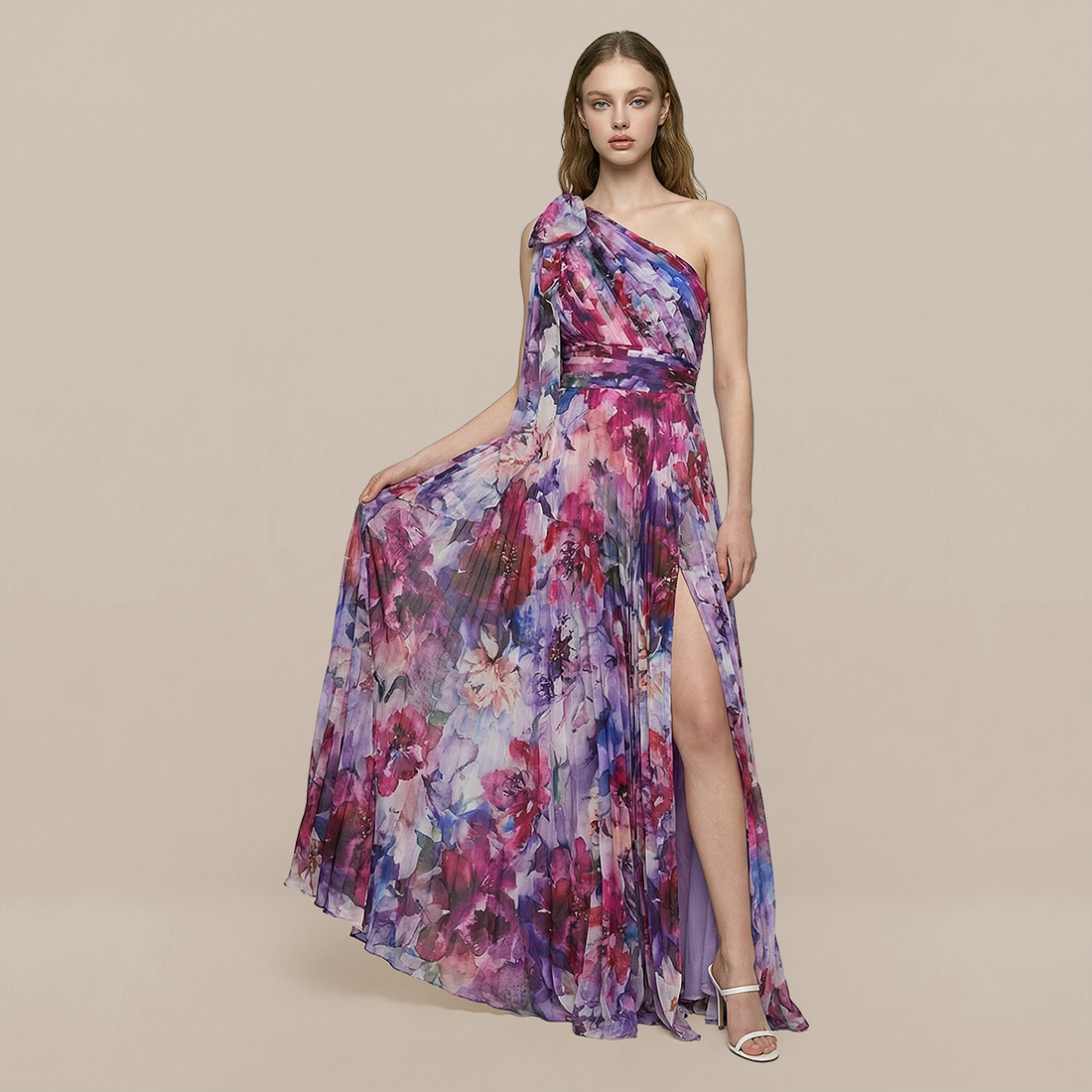 Vacation Maxi A-Line Chiffon Boho Dress - MYTHSIS