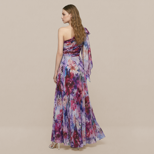 Vacation Maxi A-Line Chiffon Boho Dress - MYTHSIS