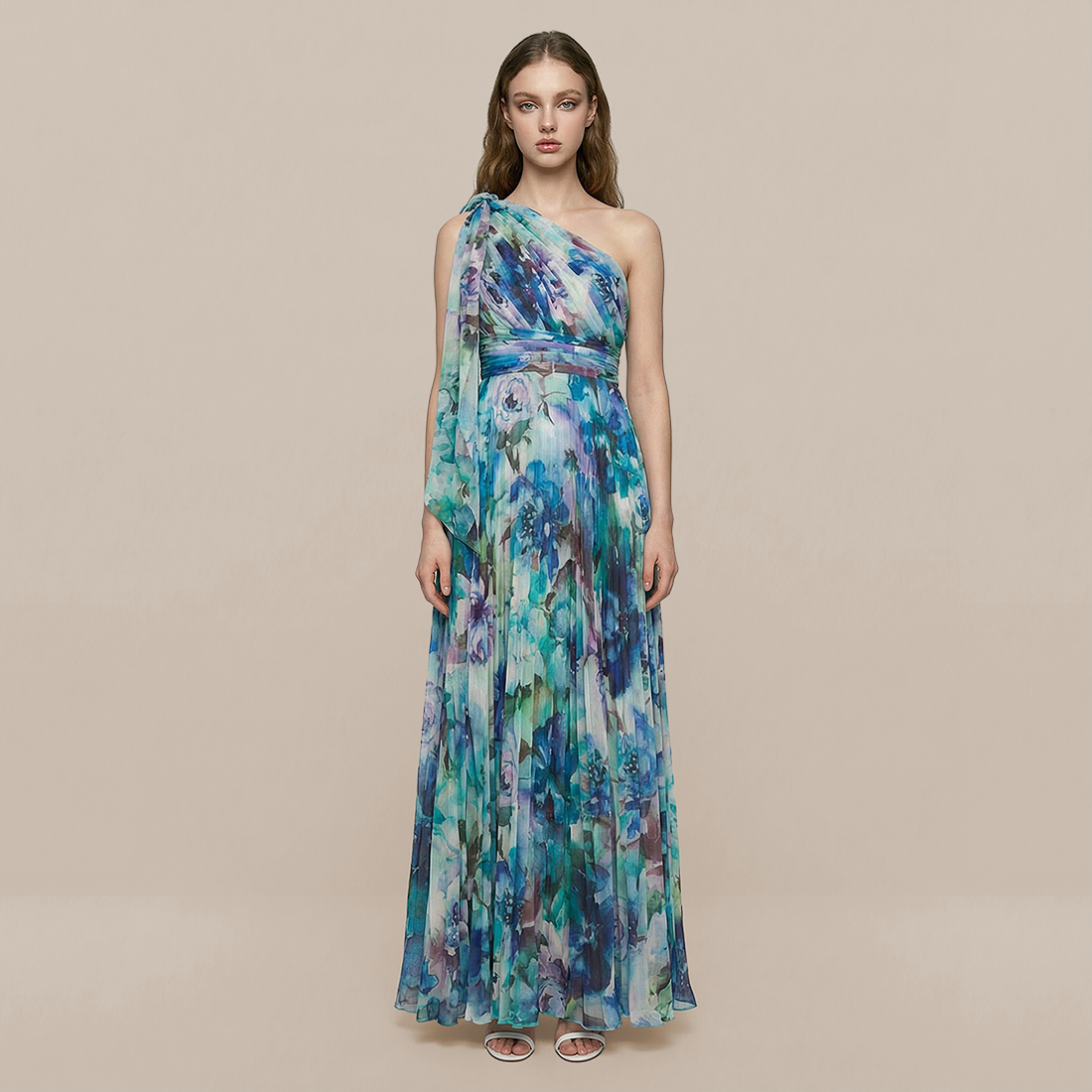 Vacation Maxi A-Line Chiffon Boho Dress - MYTHSIS