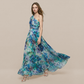 Vacation Maxi A-Line Chiffon Boho Dress - MYTHSIS