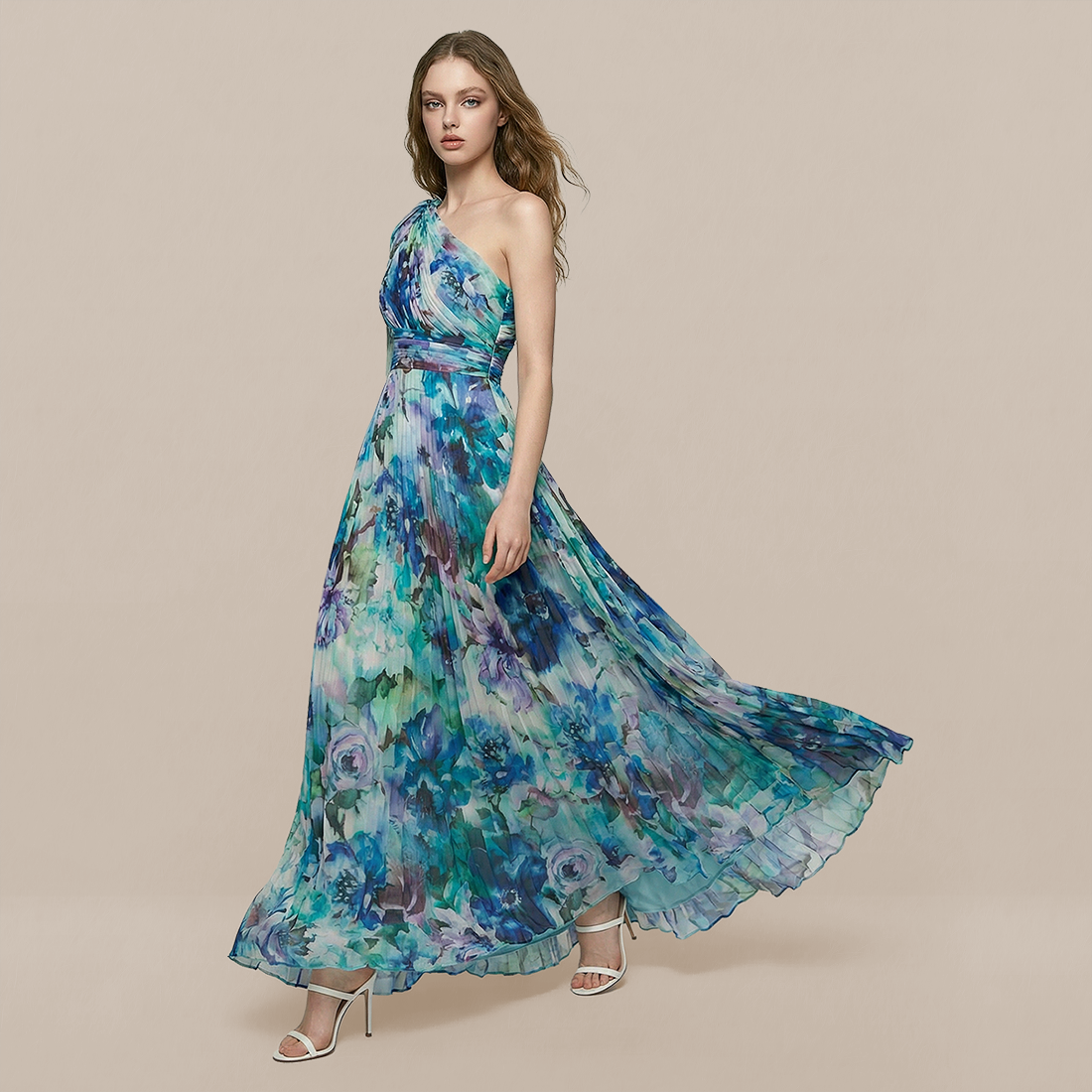 Vacation Maxi A-Line Chiffon Boho Dress - MYTHSIS