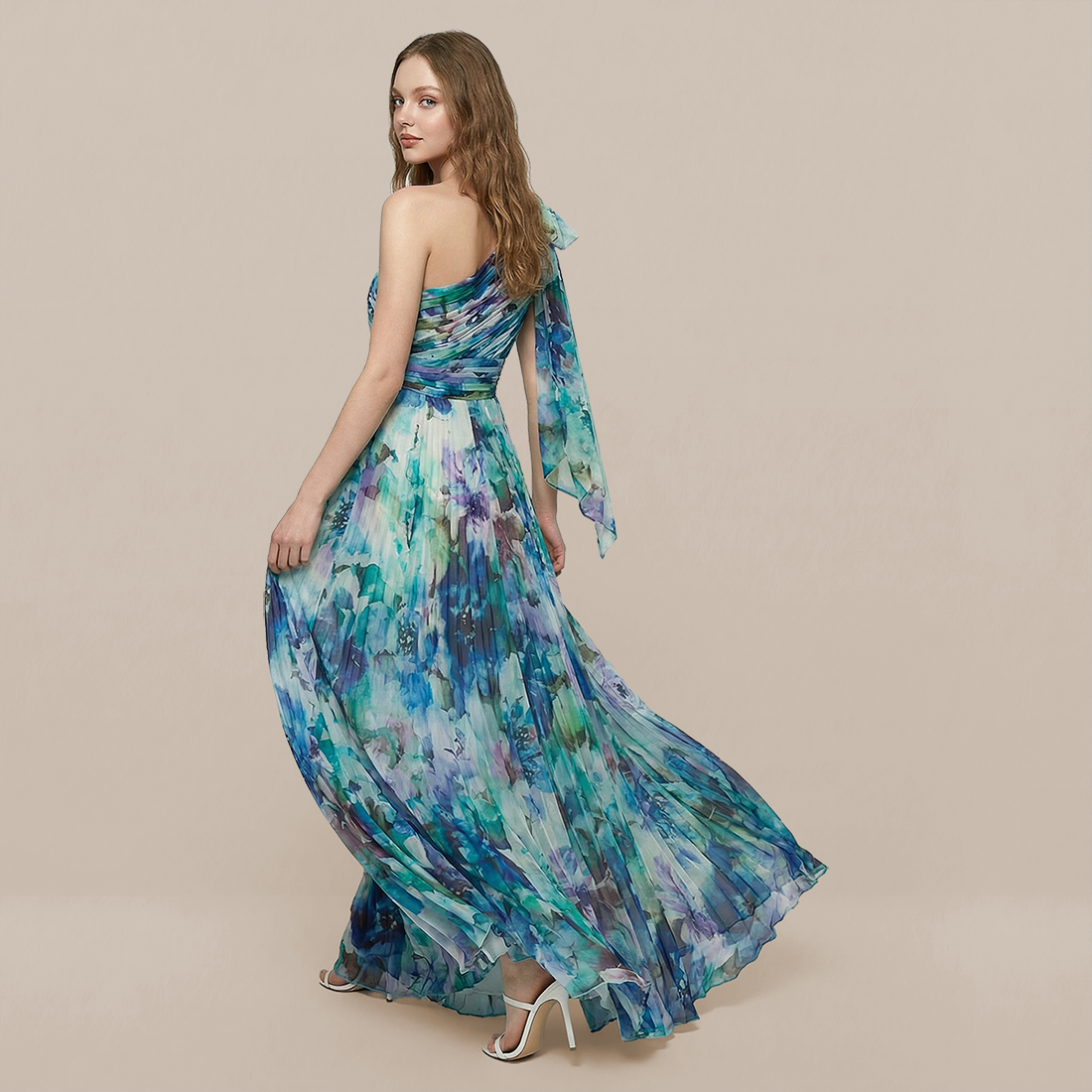 Vacation Maxi A-Line Chiffon Boho Dress - MYTHSIS
