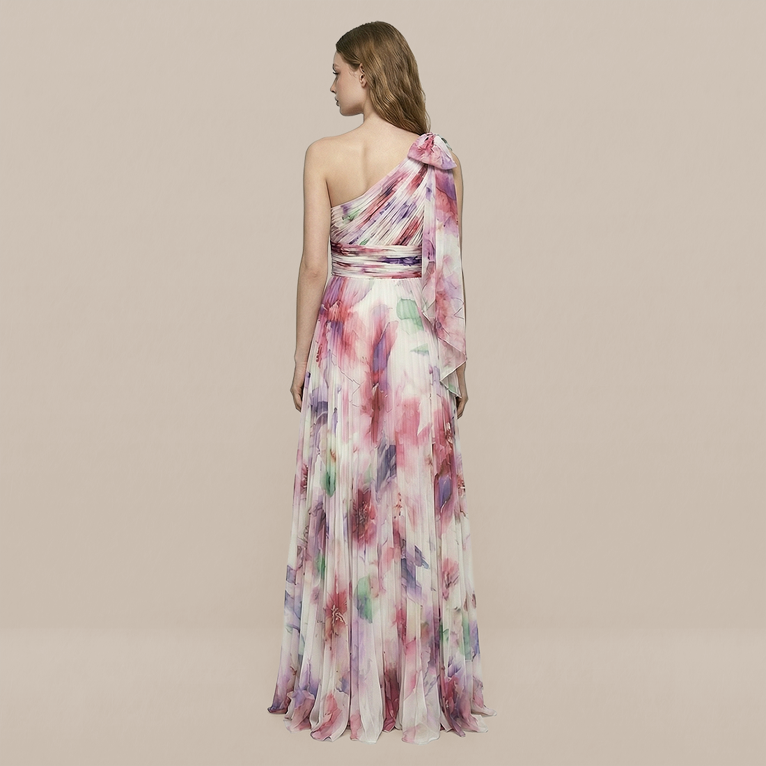 Vacation Maxi A-Line Chiffon Boho Dress - MYTHSIS