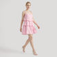 Date Night Mini Tiered Cotton Simple Off-shoulder Dress - Wholesale Dresses Low MOQ - MYTHSIS