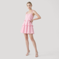 Date Night Mini Tiered Cotton Simple Off-shoulder Dress - Wholesale Dresses Low MOQ - MYTHSIS