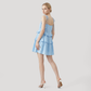 Date Night Mini Tiered Cotton Simple Off-shoulder Dress - Wholesale Dresses Low MOQ - MYTHSIS