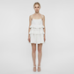 Date Night Mini Tiered Cotton Simple Off-shoulder Dress - Wholesale Dresses Low MOQ - MYTHSIS