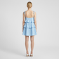 Date Night Mini Tiered Cotton Simple Off-shoulder Dress - Wholesale Dresses Low MOQ - MYTHSIS