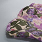 Wholesale Women's Purple Floral Sequin Strapless Mini Party Dress