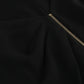 Wholesale Women's Mock-Neck Shoulder-Pad Slit Bodycon Maxi Dress – XS Womens Clothing