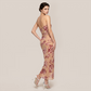 【Vacation】 Maxi Bodycon Sexy Strapless Floral Print 3D Flower Dress - MYTHSIS