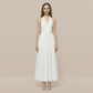 Casual Everyday Maxi A-Line Cotton Simple High waist Dress - MYTHSIS
