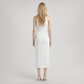 Work & Office Maxi Shift Polyester Minimalist Dress - MYTHSIS