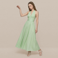 Casual Everyday Maxi A-Line Cotton Simple High waist Dress - MYTHSIS