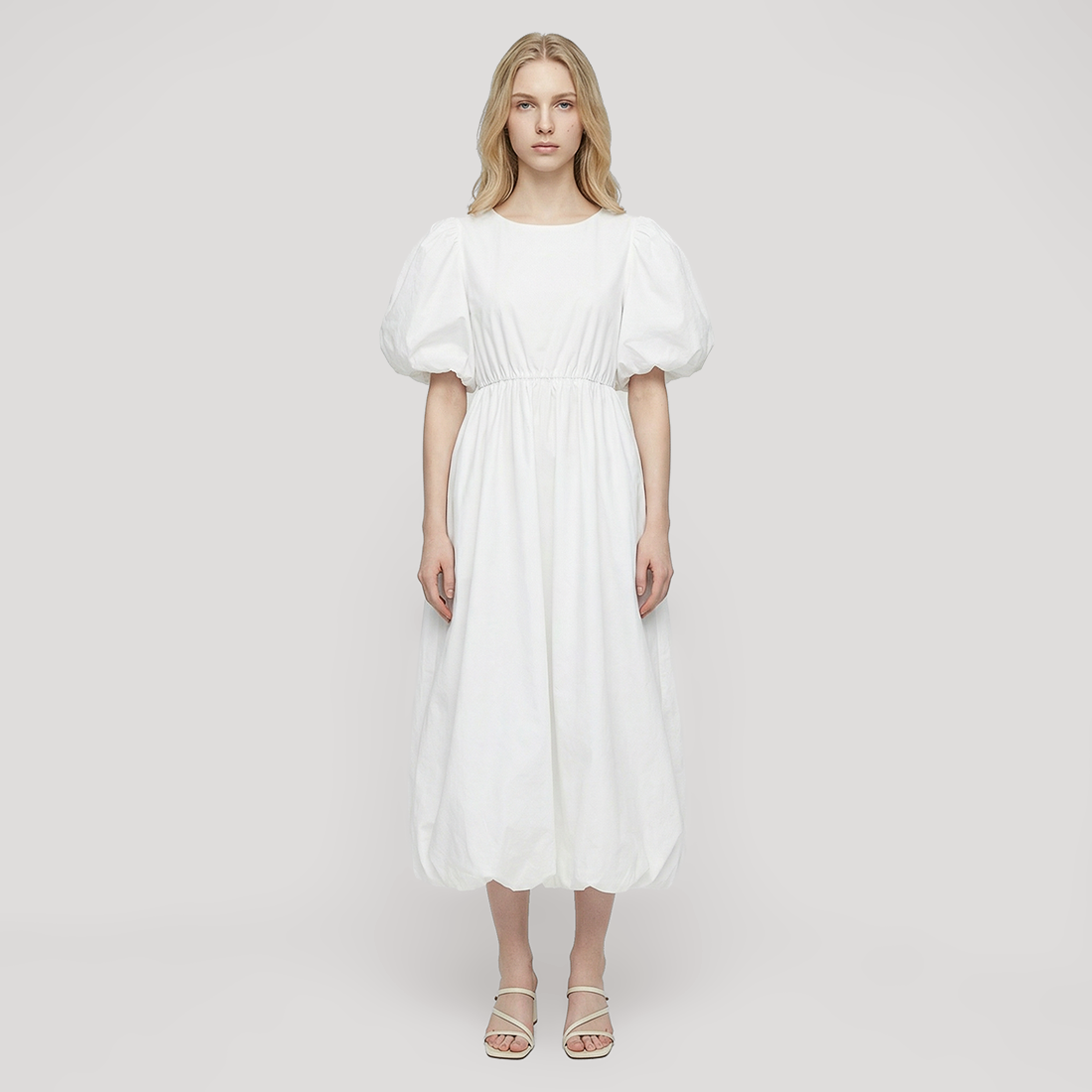 Casual Maxi A-Line Cotton Simple Dress - MYTHSIS