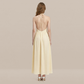 Casual Everyday Maxi A-Line Cotton Simple High waist Dress - MYTHSIS