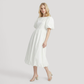 Casual Maxi A-Line Cotton Simple Dress - MYTHSIS