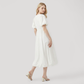 Casual Maxi A-Line Cotton Simple Dress - MYTHSIS