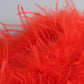 【Party & Event】 Maxi Sheath Polyester Glam Off-Shoulder Feather Spliced Dress - MYTHSIS