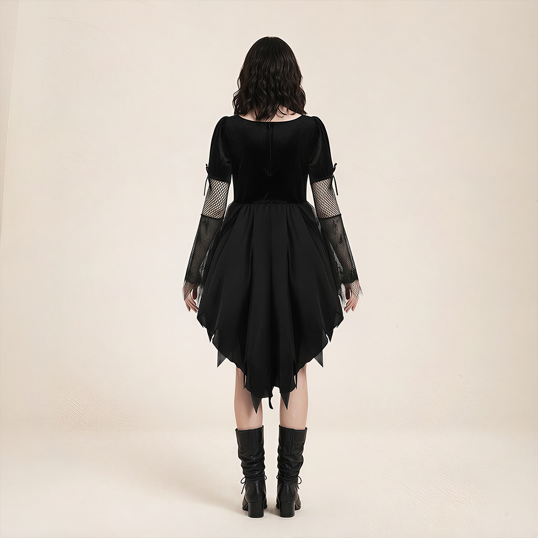 Wholesale Women's Gothic Witch Costume Dress Set Options