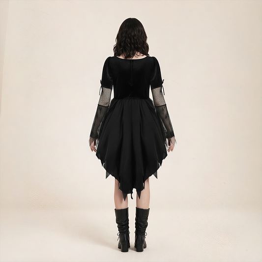Wholesale Women's Gothic Witch Costume Dress Set Options