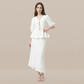 Vacation Boho Linen Two-Piece Set - MYTHSIS