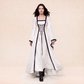 Wholesale Women's Medieval Hooded Velvet Long Costume Dress