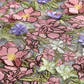 Vacation & Resort Satin Floral Print 3D Flower Maxi Bodycon Dress - MYTHSIS