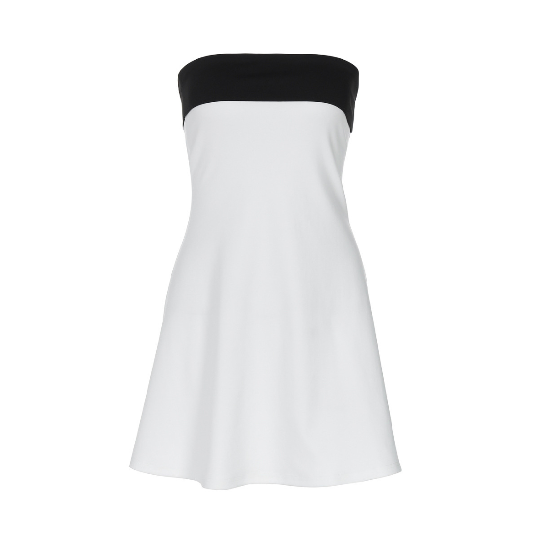 Date Night Mini A-Line Polyester Chic Contrast color splicing Dress - MYTHSIS